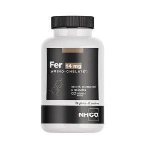 Nhco Fer Bisglycinate 14mg 84 g&eacute;lules