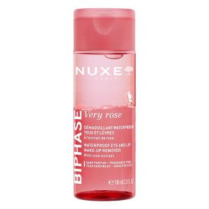 Nuxe Very Rose Démaquillant Waterproof Yeux et Lèvres - Biphase 100ml