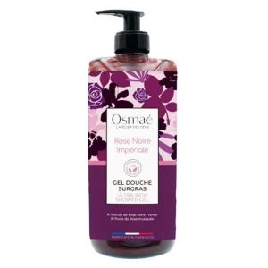 Osma&eacute; Gel Douche Surgras Rose Noire Imp&eacute;riale 1L