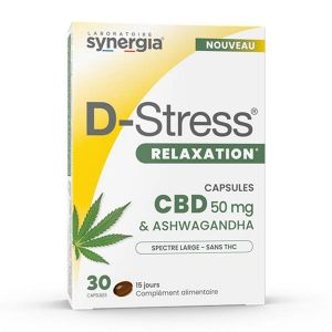 D-Stress Relaxation Capsules CDB 50mg - 30 caps
