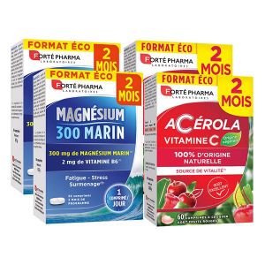Forté Pharma Programme Vitalité Magnésium Acérola 2 mois