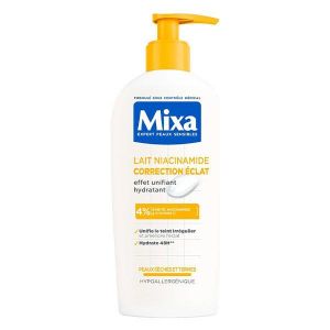 Mixa Lait Corps Hydratant Peau Sèche et Terne Niacinamide et Vitamine C 250ml