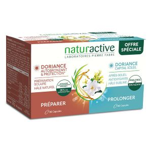 Naturactive Doriance Capital Soleil Lot de 2 x 60 capsules + Bracelet Offert