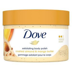 Dove Gommage Corps Intensité modérée aux amandes concassées et beurre de mangue