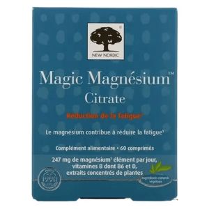 New Nordic Magic Magn&eacute;sium Citrate 60 gummies