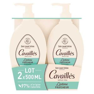 Rogé Cavailles Soin Naturel Toilette Intime Fraîcheur 2x500ml