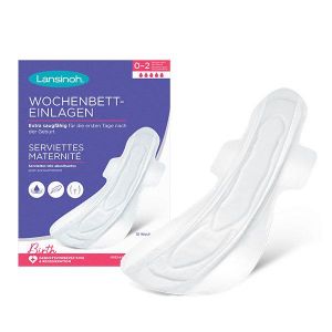 Lansinoh Serviettes Maternité x10 - 0 à 2 semaines