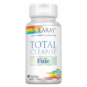 Solaray Total Cleanse Foie 60 capsules v&eacute;g&eacute;tales