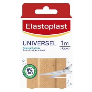 Elastoplast Classique Pansement Universel Antibact&eacute;rien 6cm x 1m