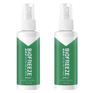 Biofreeze Spray Action par le Froid Muscles et Articulations Lot de 2 x 118ml