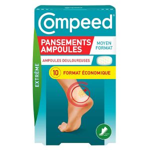 Compeed Pansements Ampoules Extrême 10 Unités