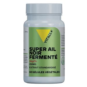 Vit'all+ Super Ail Noir ABG25+&reg; 250mg 60 g&eacute;lules v&eacute;g&eacute;tales