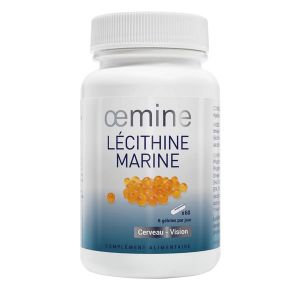 Oemine L&eacute;cithine Marine M&eacute;moire, Vision C&oelig;ur 60 g&eacute;lules