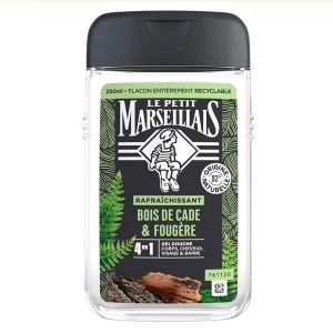 Le Petit Marseillais Gel Douche Homme Bois de Cade & Foug&egrave;re 250ml