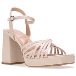 La Modeuse  Sandales Sandales, nu-pieds pour femme - Beige -