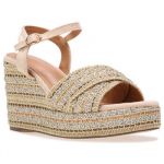 La Modeuse  Sandales Sandales, nu-pieds pour femme - Beige -