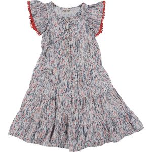 Chipie  Robe enfant Robe bleu, orange