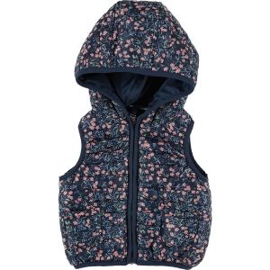 Tape &agrave; l'oeil   Doudounes enfants Doudoune sans manche bleu, rose