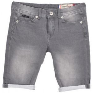 Short enfant Kaporal Bermuda en jeans GarÃ§on Eole Gris - Couleur 10 ans,12 ans,14 ans,16 ans - Taille multicolor