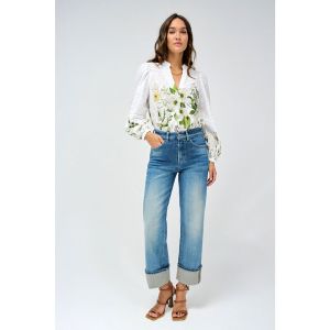 Salsa  Jeans Jean  FAITH PUSH IN DROIT Azul