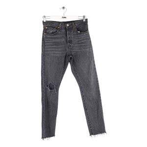 Levis  Jeans Jean droit 501 en coton gris