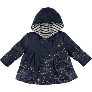 Catimini  Manteau enfant Ciré doublé bleu