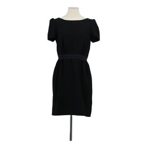 Tara Jarmon  Robe courte Robe en soie noire