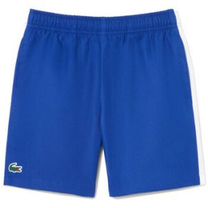 Lacoste  Short enfant Short Tennis Enfant  &ndash; Bleu/Blanc &ndash; Taffetas Diamant&eacute;