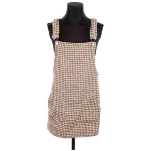 Saaj  Robe courte Robe salopette beige