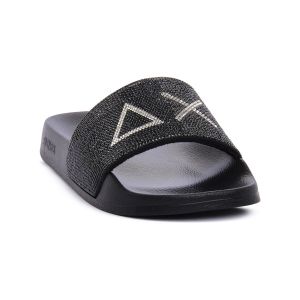 Sun68  Claquettes SUN68  11 SLIPPERS STRASS LOGO