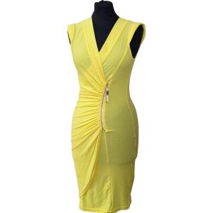 ORNA FARHO   Robe Robe  Taille 36 / S Jaune