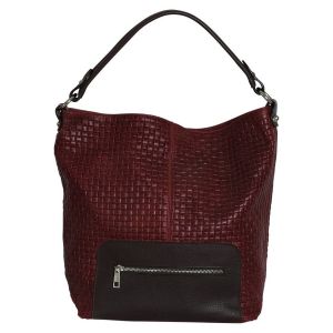 Chapeau-Tendance  Cabas Sac cabas cuir tressé italien JINA
