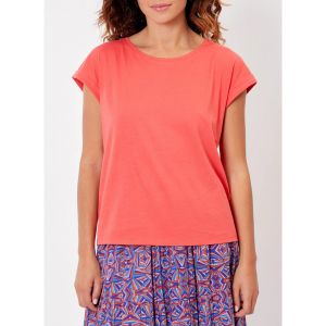 La Fiancee Du Mekong  T-shirt Tee shirt coton bio dentelle uni CEBANE