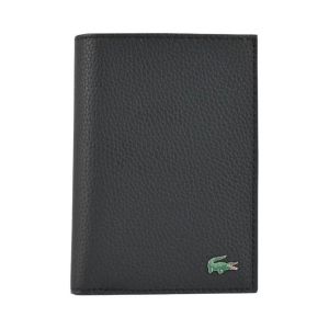 Lacoste  Portefeuille Portefeuille homme en Simili-cuir noir