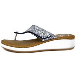 Fly Flot  Tongs Tong pour Femme, cuir souple - 59G08