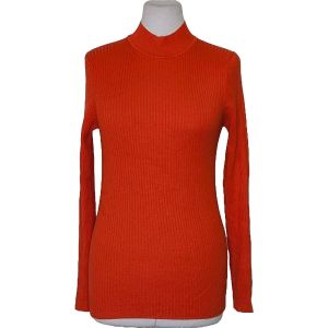 Primark  Pull Pull col roul&eacute;  Taille 38 / M Orange