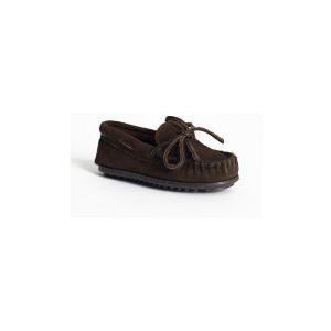 Minnetonka  Mocassins enfant Mocassins en daim et cuir BOYS