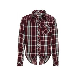 Kaporal  Chemise enfant Chemisier Fille Auric Bordeaux