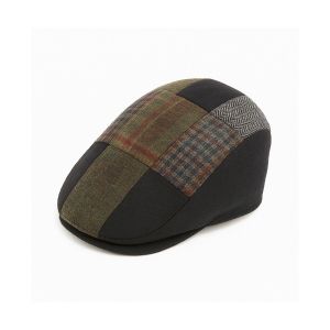 Chapeau-Tendance  Casquette Casquette Irlandaise Patchwork en tweed