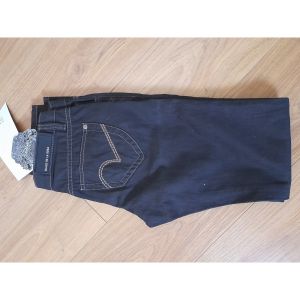 Black De La Rosa  Jeans Jean aspect huilé