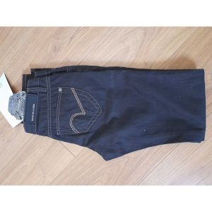 Jeans Black De La Rosa Jean aspect huilé - Couleur FR 38 - Taille Noir