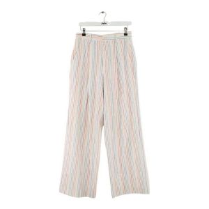 Chloe Stora  Pantalon Pantalon large blanc