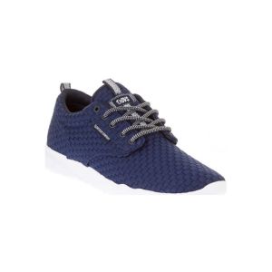 Chaussures de Skate DVS PREMIER navy weave - Couleur 40 1/2 - Taille Noir