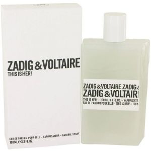Zadig & Voltaire  Eau de parfum This Is Her - eau de parfum -100ml - vaporisateur