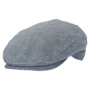 Casquette Chapeau-Tendance Casquette en lin COME T61 - Couleur Unique - Taille Bleu