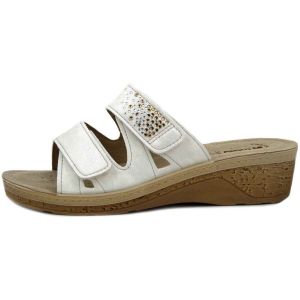 Inblu  Mules Femme Chaussures, Mule, Faux Cuir, Semelle Cuir - PV09