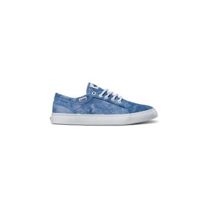 Chaussures de Skate DVS AVERSA wos blue pinstripe - Couleur 35 1/2 - Taille Bleu