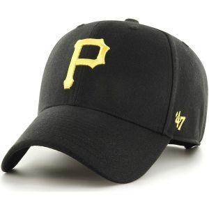 '47 Brand  Casquette 47 CAP MLB PITTSBURGH PIRATES MVP SNAPBACK BLACK