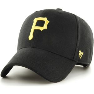 Casquette '47 Brand 47 CAP MLB PITTSBURGH PIRATES MVP SNAPBACK BLACK - Couleur Unique - Taille multicolor