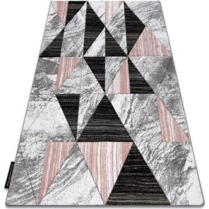 Rugsx  Tapis Tapis ALTER Nano triangle rose 120x170 cm